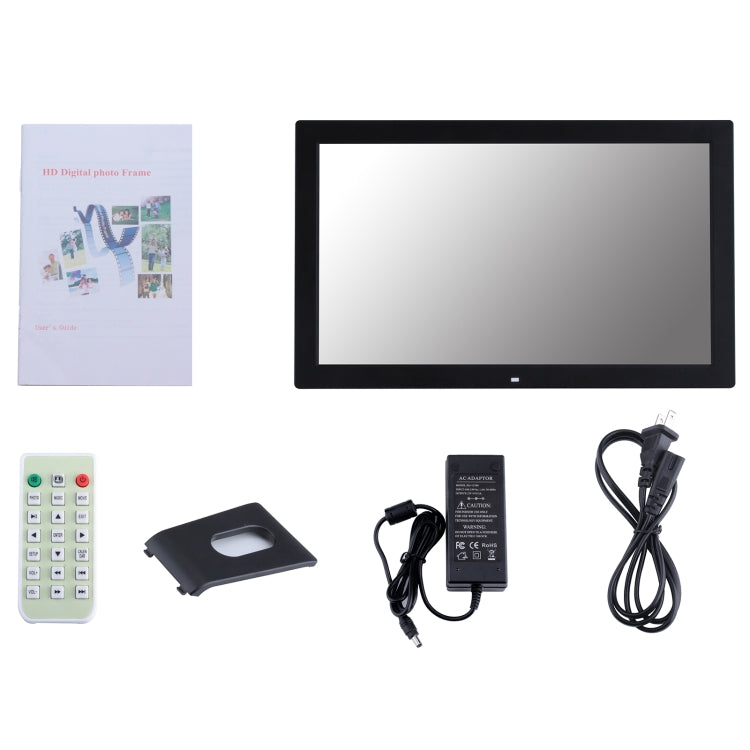 Cornice digitale per foto con schermo IPS da 18,5 pollici, US Plug, EU Plug