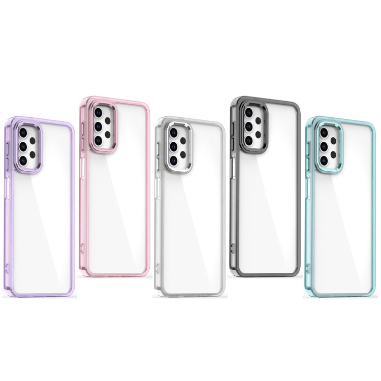 Custodia per telefono in acrilico ad alta trasparenza Shine, For Samsung Galaxy A04 / A04s, For Galaxy A23 / F23 / M23 / M13 4G, For Galaxy A12 4G