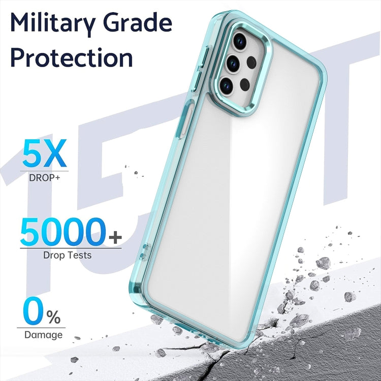 Custodia per telefono in acrilico ad alta trasparenza Shine, For Samsung Galaxy A04 / A04s, For Galaxy A23 / F23 / M23 / M13 4G, For Galaxy A12 4G