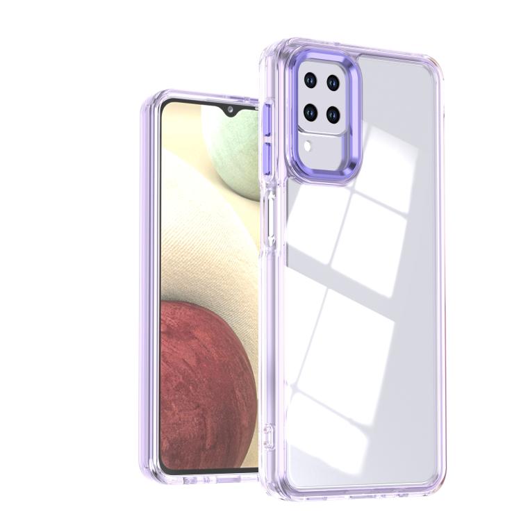 Custodia per telefono in acrilico ad alta trasparenza Shine, For Samsung Galaxy A04 / A04s, For Galaxy A23 / F23 / M23 / M13 4G, For Galaxy A12 4G