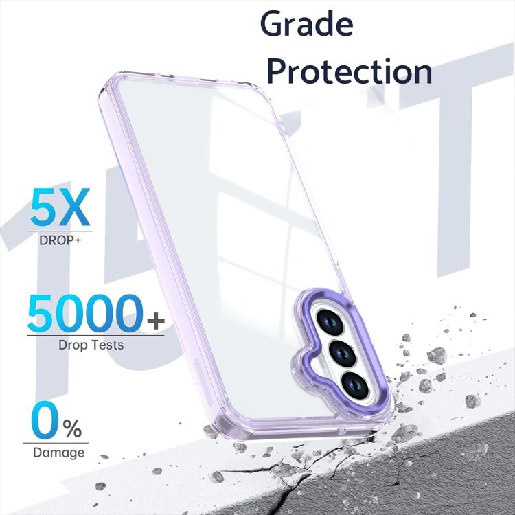 Custodia per telefono in acrilico ad alta trasparenza Shine, For Galaxy A27 5G, For Samsung Galaxy A05, For Samsung Galaxy A25 5G, For Samsung Galaxy A13 4G / 5G