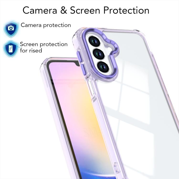 Custodia per telefono in acrilico ad alta trasparenza Shine, For Galaxy A27 5G, For Samsung Galaxy A05, For Samsung Galaxy A25 5G, For Samsung Galaxy A13 4G / 5G
