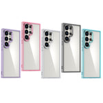 Custodia per telefono in acrilico ad alta trasparenza Shine, For Samsung Galaxy S24 Ultra 5G, For Samsung Galaxy S22+ 5G
