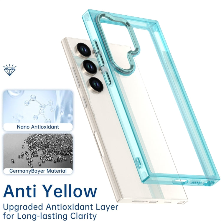 Custodia per telefono in acrilico ad alta trasparenza Shine, For Samsung Galaxy S24 Ultra 5G, For Samsung Galaxy S22+ 5G