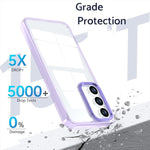 Custodia per telefono in acrilico ad alta trasparenza Shine, For Galaxy S26 FE 5G, For Samsung Galaxy S26+ 5G, For Samsung Galaxy S26 Ultra 5G, For Samsung Galaxy S26 5G