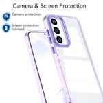 Custodia per telefono in acrilico ad alta trasparenza Shine, For Galaxy S26 FE 5G, For Samsung Galaxy S26+ 5G, For Samsung Galaxy S26 Ultra 5G, For Samsung Galaxy S26 5G