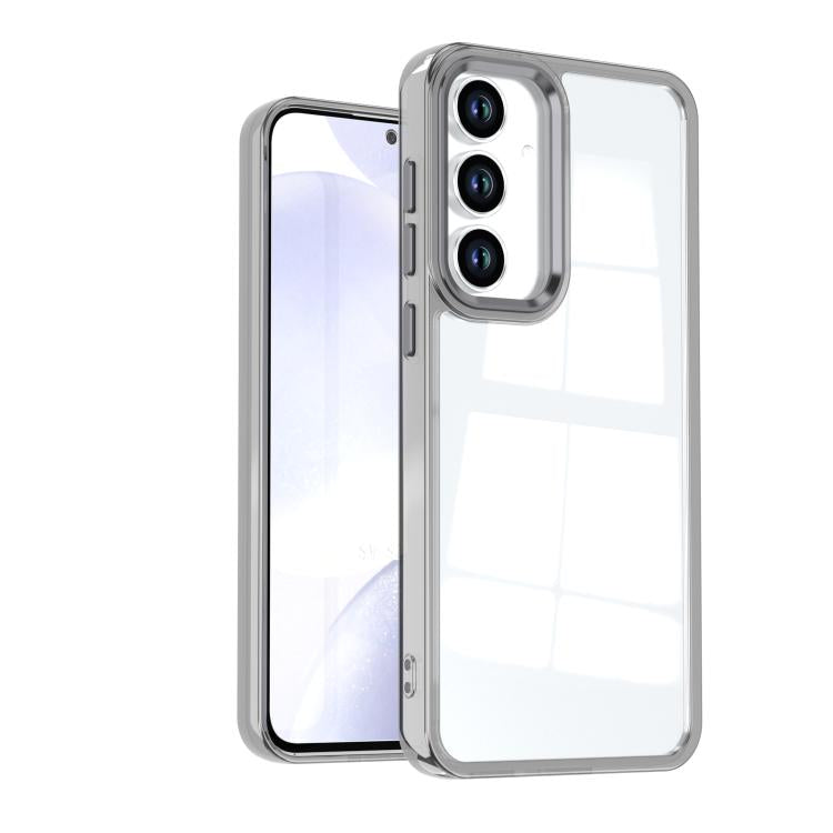 Custodia per telefono in acrilico ad alta trasparenza Shine, For Galaxy S26 FE 5G, For Samsung Galaxy S26+ 5G, For Samsung Galaxy S26 Ultra 5G, For Samsung Galaxy S26 5G