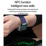 ET585 2.04 pollici cinturino in silicone IP68 orologio intelligente impermeabile, supporto ECG / misurazione della composizione del sangue