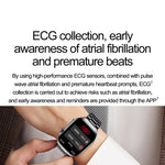 ET585 2.04 pollici cinturino in silicone IP68 orologio intelligente impermeabile, supporto ECG / misurazione della composizione del sangue