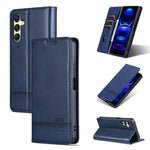 Custodia per telefono in pelle con texture di vitello magnetica AZNS, For Samsung Galaxy A36 5G, For Samsung Galaxy A16 5G, For Samsung Galaxy A06 4G