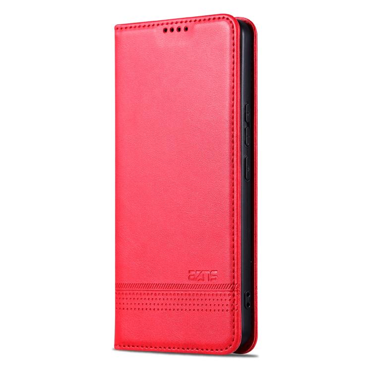 Custodia per telefono in pelle con texture di vitello magnetica AZNS, For Samsung Galaxy A57 5G, For Samsung Galaxy A37 5G, For Samsung Galaxy A56 5G, For Samsung Galaxy A26 5G