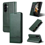 Custodia per telefono in pelle con texture di vitello magnetica AZNS, For Samsung Galaxy A57 5G, For Samsung Galaxy A37 5G, For Samsung Galaxy A56 5G, For Samsung Galaxy A26 5G