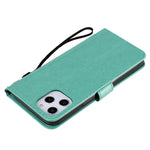 Custodia in pelle orizzontale per iPhone 12 Pro Max