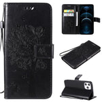Custodia in pelle orizzontale per iPhone 12 Pro Max