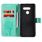 Custodia portafoglio in pelle per LG K41S e K51S