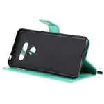 Custodia portafoglio in pelle per LG K41S e K51S