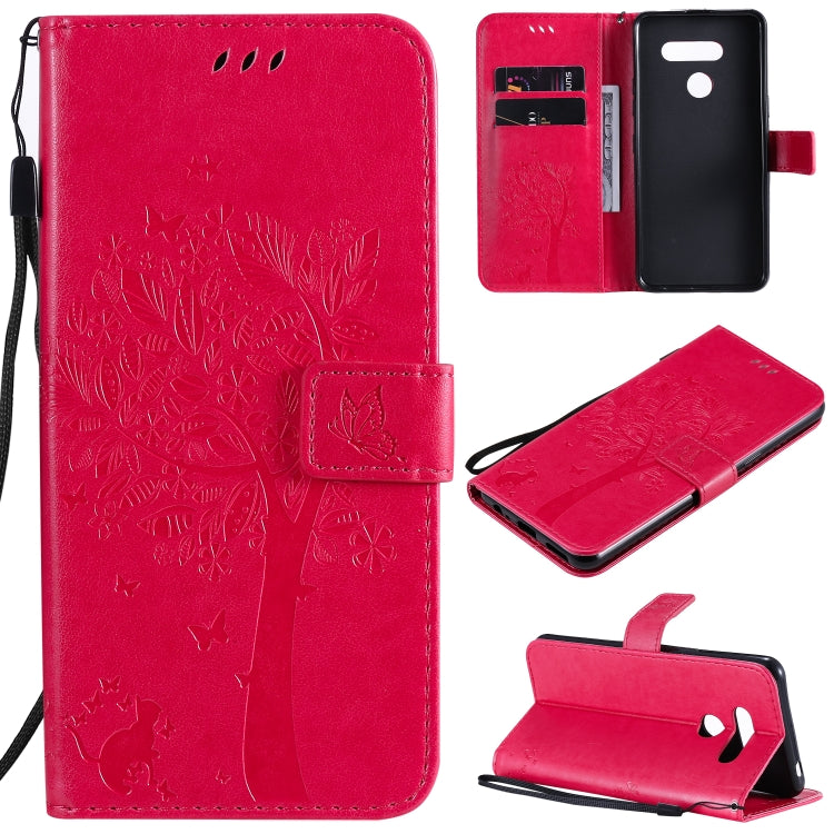 Custodia portafoglio in pelle per LG K41S e K51S
