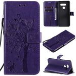 Custodia portafoglio in pelle per LG K41S e K51S