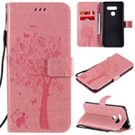 Custodia portafoglio in pelle per LG K41S e K51S