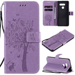 Custodia portafoglio in pelle per LG K41S e K51S