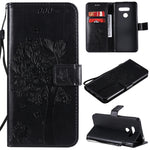 Custodia portafoglio in pelle per LG K41S e K51S