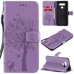 Custodia portafoglio in pelle per LG K51 e K61