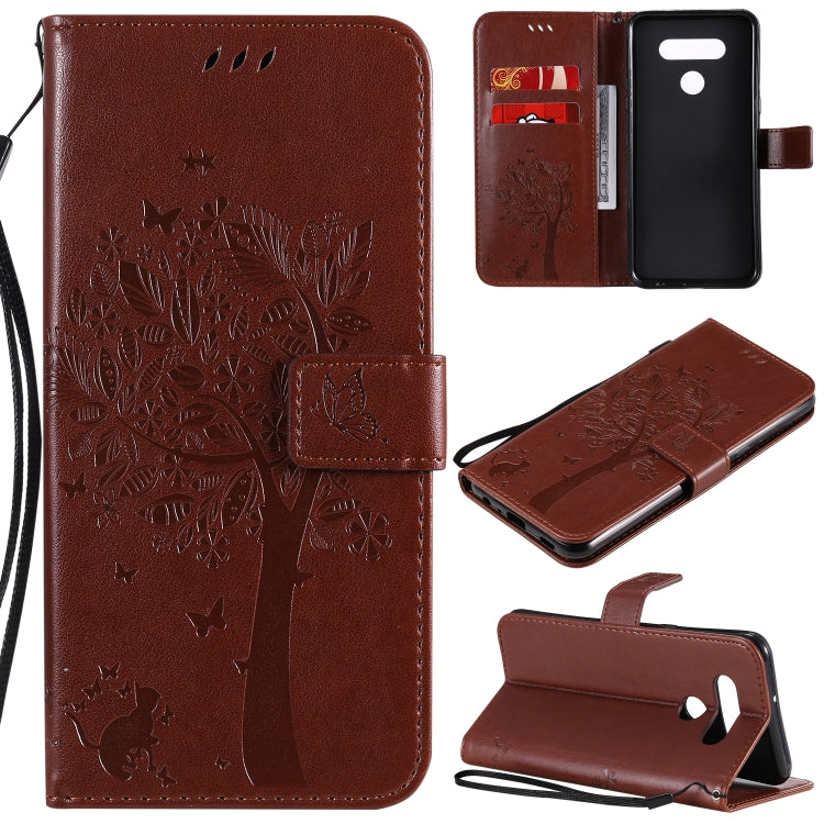 Custodia portafoglio in pelle per LG K51 e K61