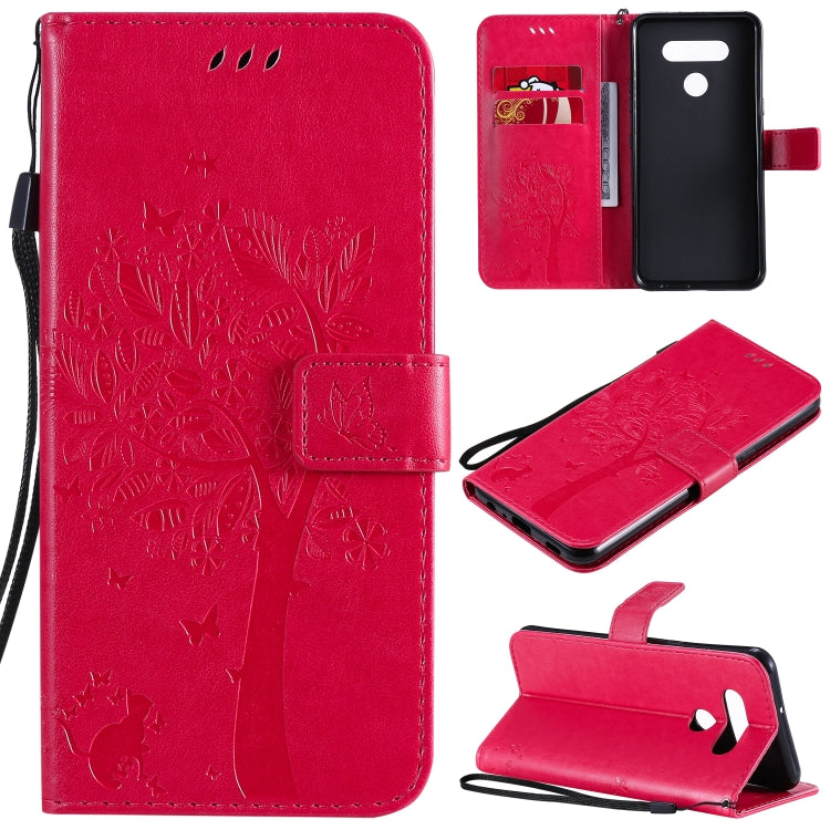 Custodia portafoglio in pelle per LG K51 e K61