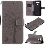 Custodia portafoglio in pelle per LG K51 e K61