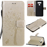 Custodia portafoglio in pelle per LG K51 e K61