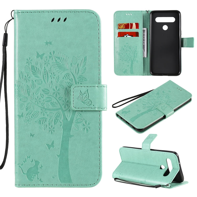 Custodia portafoglio in pelle per LG K51 e K61