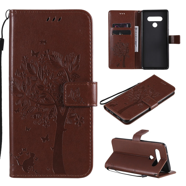 Custodia portafoglio in pelle per LG K51 e K61
