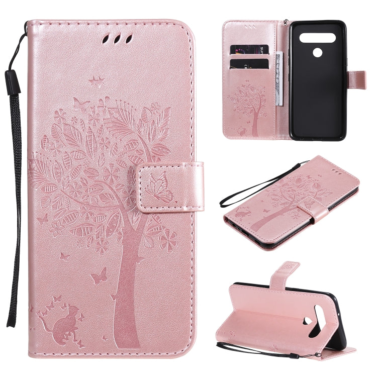 Custodia portafoglio in pelle per LG K51 e K61