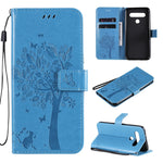 Custodia portafoglio in pelle per LG K51 e K61
