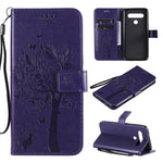 Custodia portafoglio in pelle per LG K51 e K61