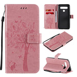 Custodia portafoglio in pelle per LG K51 e K61