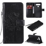 Custodia portafoglio in pelle per LG K51 e K61