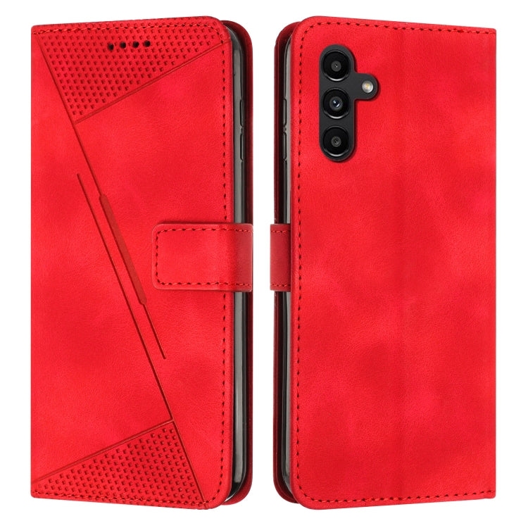 Custodia per telefono in pelle Dream Triangle con cordino lungo, For Samsung Galaxy A56 5G, For Samsung Galaxy A36 5G, For Samsung Galaxy A16 5G, For Samsung Galaxy A06 4G