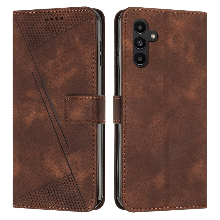 Custodia per telefono in pelle Dream Triangle con cordino lungo, For Samsung Galaxy A56 5G, For Samsung Galaxy A36 5G, For Samsung Galaxy A16 5G, For Samsung Galaxy A06 4G