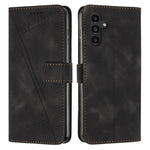 Custodia per telefono in pelle Dream Triangle con cordino lungo, For Samsung Galaxy A56 5G, For Samsung Galaxy A36 5G, For Samsung Galaxy A16 5G, For Samsung Galaxy A06 4G