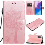 Custodia portafoglio in pelle con fessure per carte LG Stylo 6