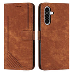 Custodia per telefono in pelle con motivo a strisce Skin Feel e cordino lungo, For Samsung Galaxy A56 5G, For Samsung Galaxy A36 5G, For Samsung Galaxy A16 5G, For Samsung Galaxy A06 4G