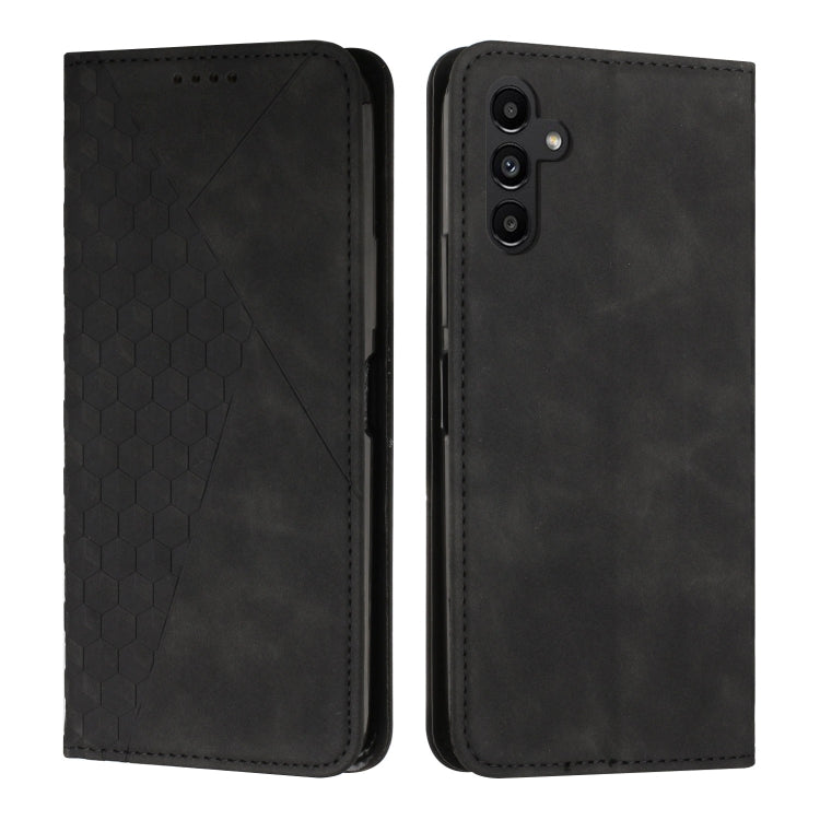 Custodia magnetica in pelle per telefono con effetto pelle con effetto diamante, For Samsung Galaxy A56 5G, For Samsung Galaxy A36 5G, For Samsung Galaxy A16 5G, For Samsung Galaxy A06 4G