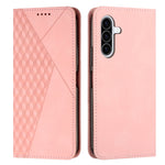 Custodia magnetica in pelle per telefono con effetto pelle con effetto diamante, For Samsung Galaxy A56 5G, For Samsung Galaxy A36 5G, For Samsung Galaxy A16 5G, For Samsung Galaxy A06 4G
