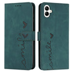 Custodia per telefono in pelle goffrata con cuore e cordino lungo, For Samsung Galaxy A56 5G, For Samsung Galaxy A36 5G, For Samsung Galaxy A16 5G, For Samsung Galaxy A06 4G