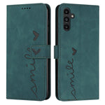 Custodia per telefono in pelle goffrata con cuore e cordino lungo, For Samsung Galaxy A57 5G, For Galaxy A27 5G, For Samsung Galaxy A07 4G, For Samsung Galaxy A17 / A26 5G