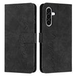 Custodia per telefono in pelle goffrata con cuore e cordino lungo, For Samsung Galaxy A57 5G, For Galaxy A27 5G, For Samsung Galaxy A07 4G, For Samsung Galaxy A17 / A26 5G