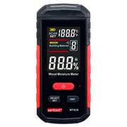 Misuratore di umidità del legno Wintact WT635 con 10 ingranaggi, WT635