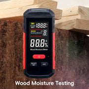 Misuratore di umidità del legno Wintact WT635 con 10 ingranaggi, WT635