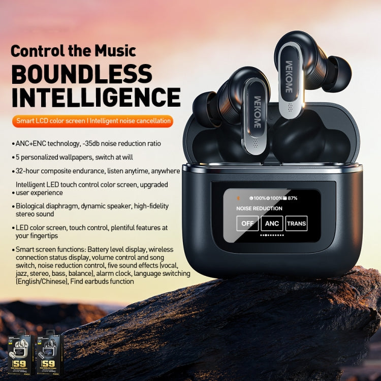 Auricolare Bluetooth WK Beluga S9 con riduzione rumore